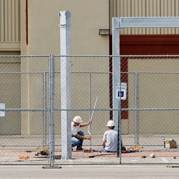 how much time can i lease the temporary fence for my construction site or event in Grenada California